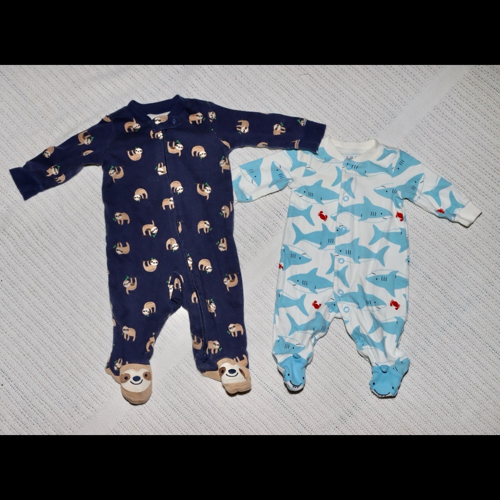 Baby feety pajamas